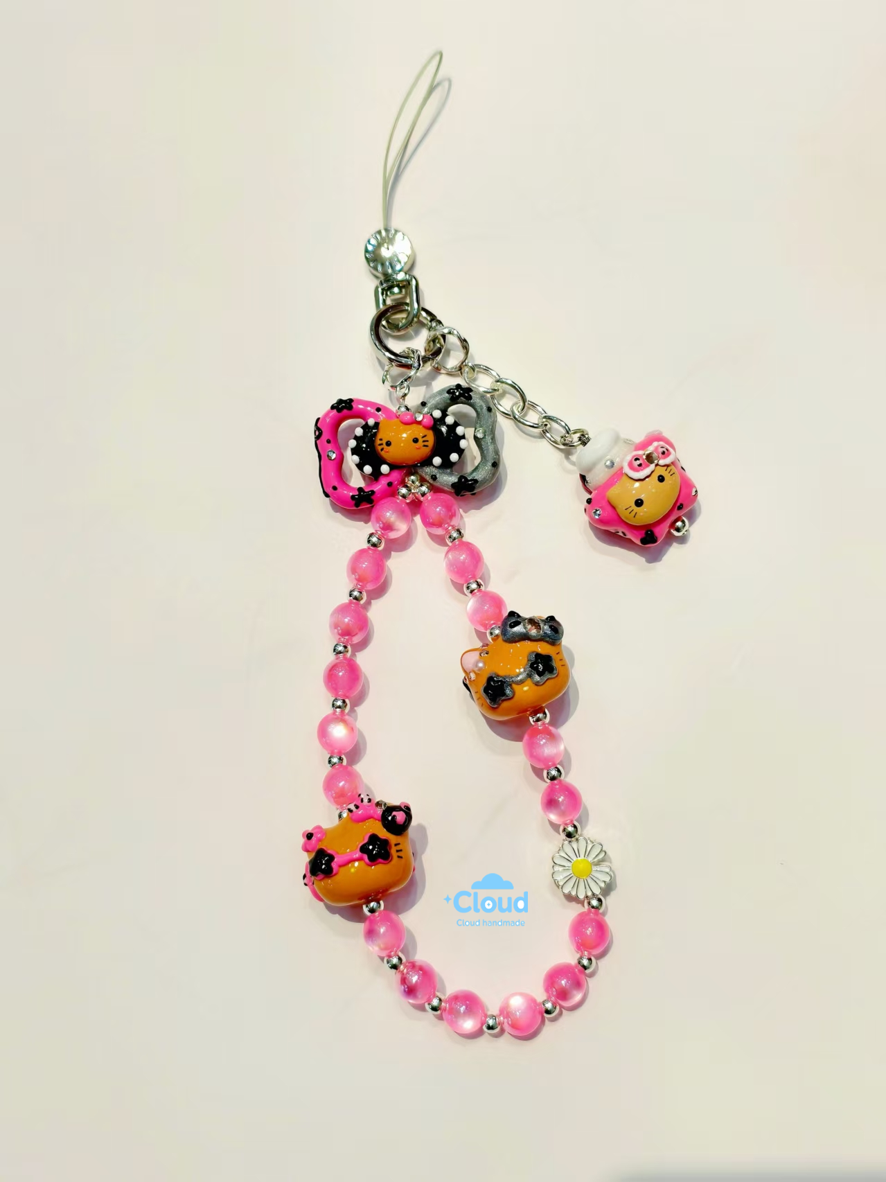 Phone Charm Handpainted