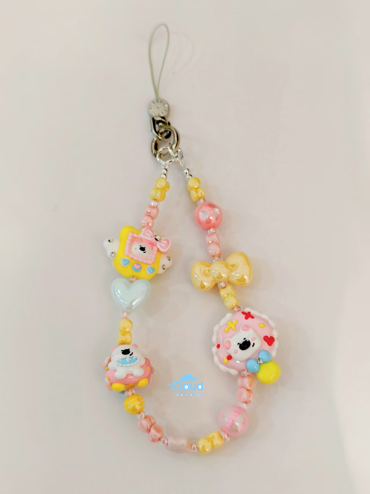 Phone Charm Handpainted