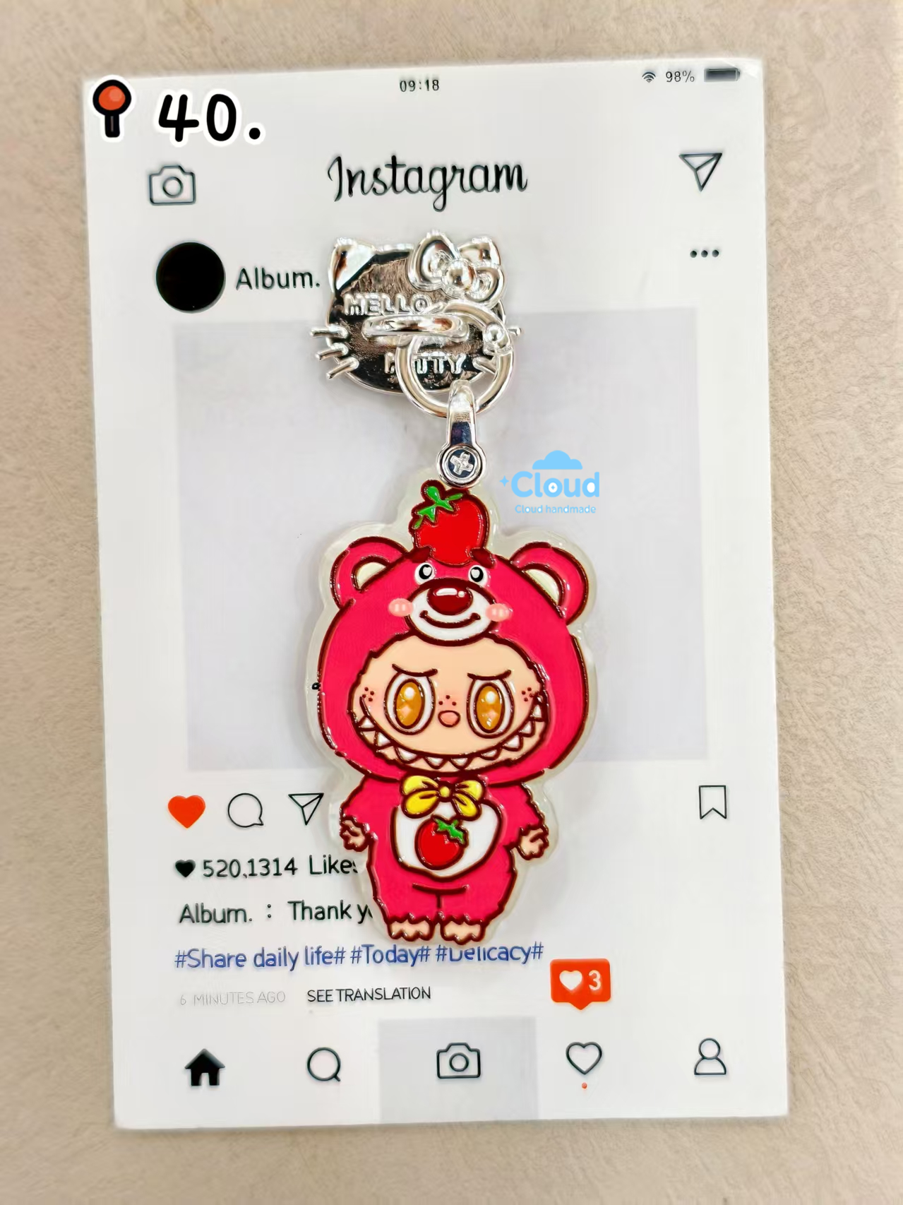 Key Chain  Acrylic