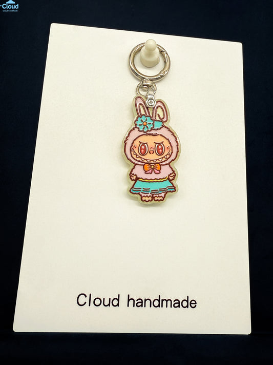 Acetic acid keychain 2