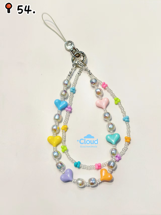 Phone Chain Baroque Pearl