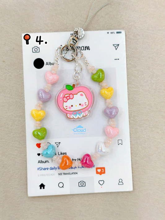 Phone Chain Resin Acrylic