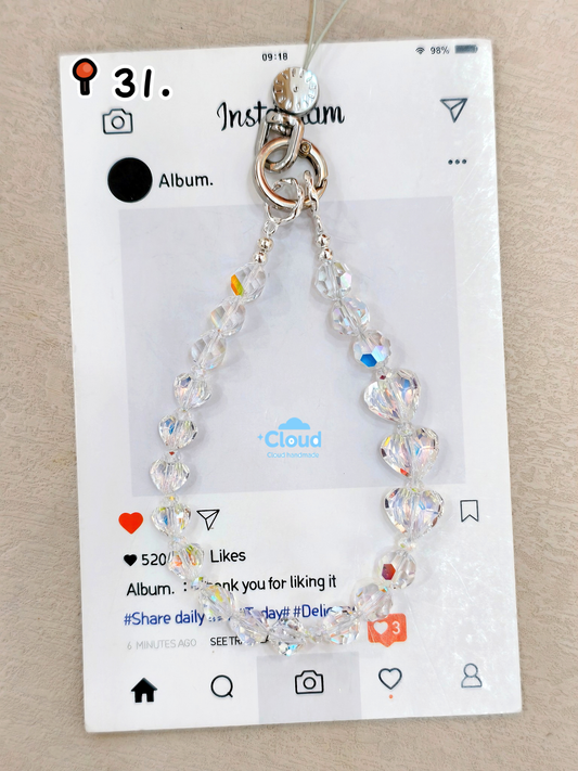 Phone Chain  Swarovski