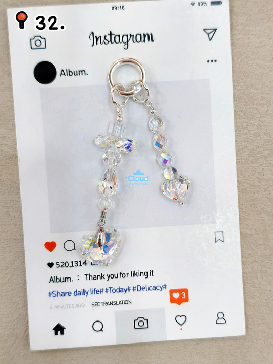 Phone Charm  Swarovski