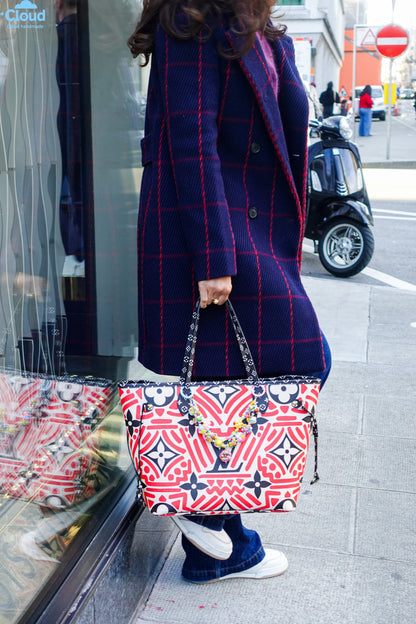 Bag Charm Hand painted Mengli